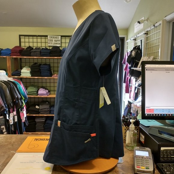 Code Happy Scrub Top! - Picture 2 of 5